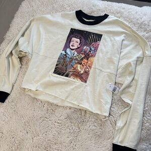 Star Wars “The Force is with Us” Cream and Black Women's Top